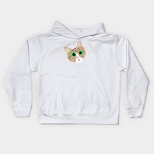 Maine Coon Cat Tongue Out Tuesday Cute Kids Hoodie